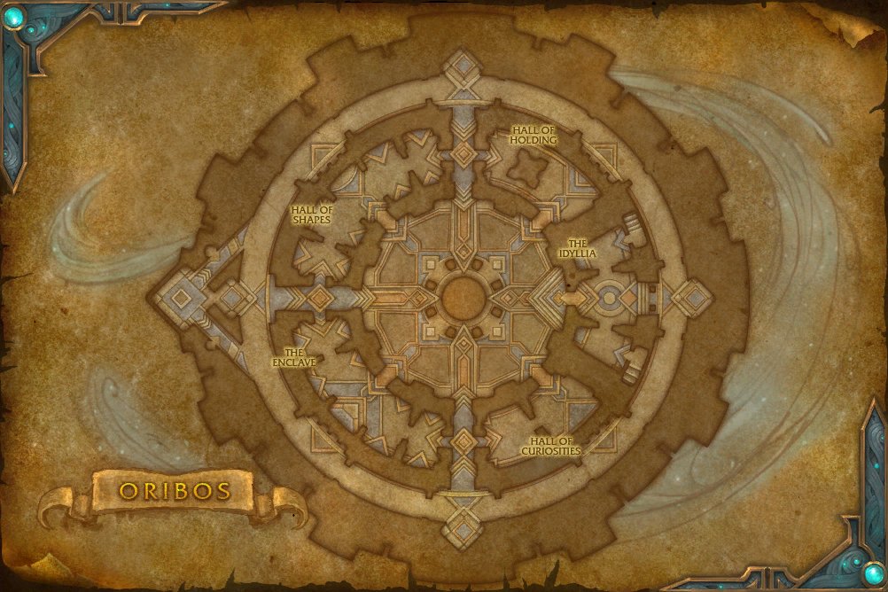 Oribos map