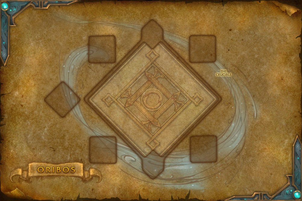 Oribos map
