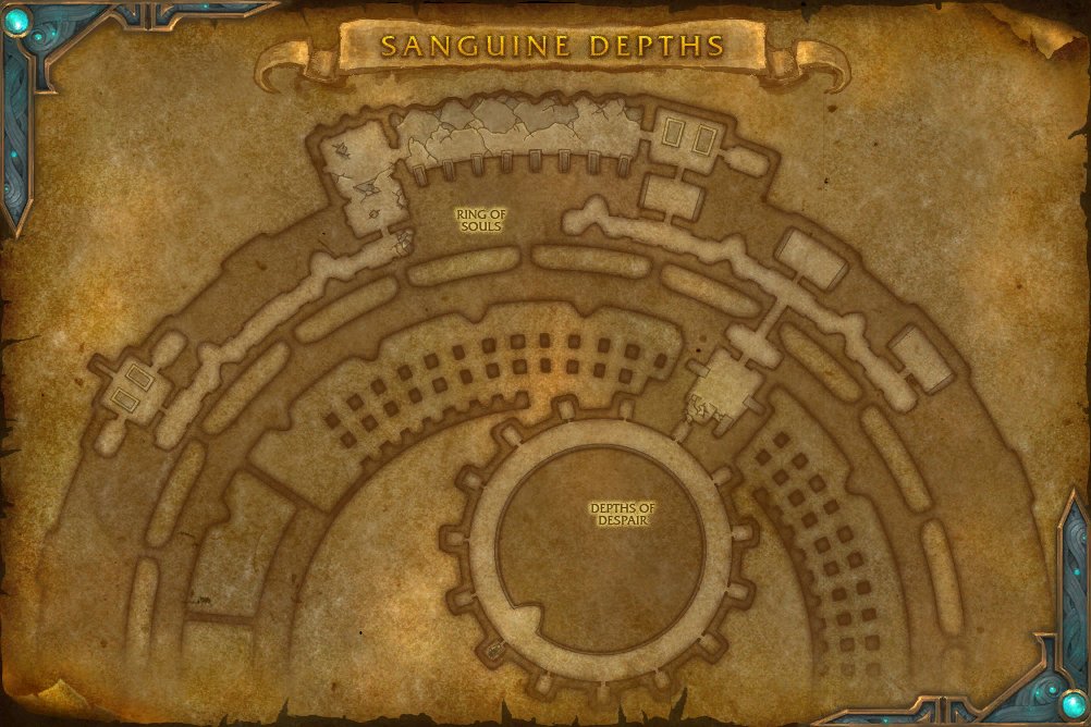 Sanguine Depths map