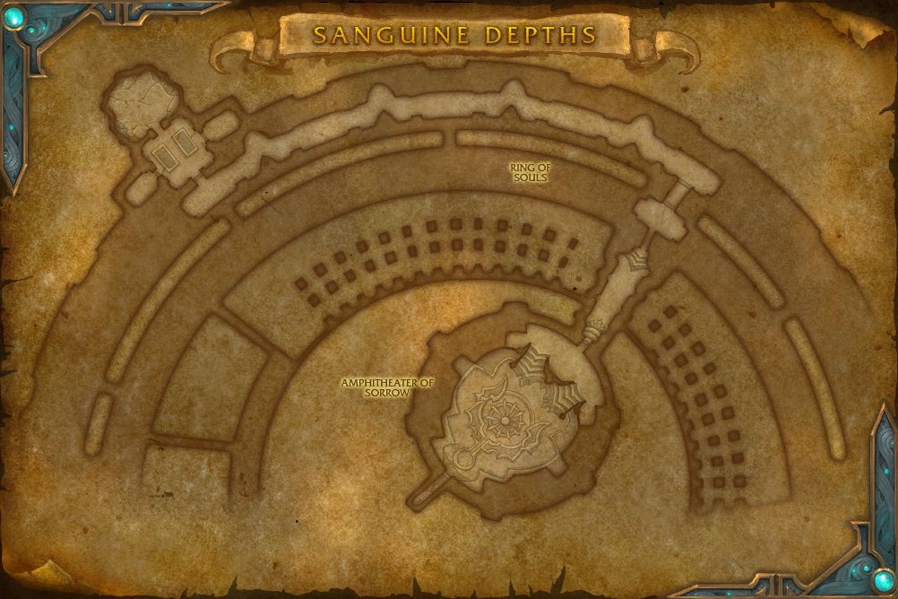 Sanguine Depths map