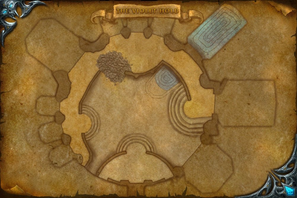 The Violet Hold map