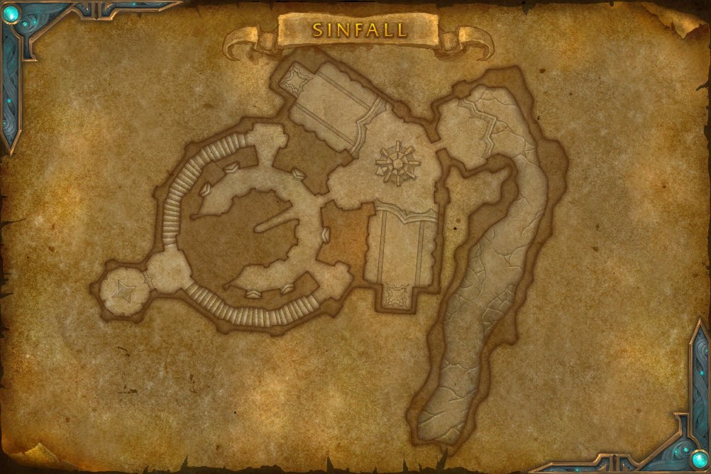 Sinfall map