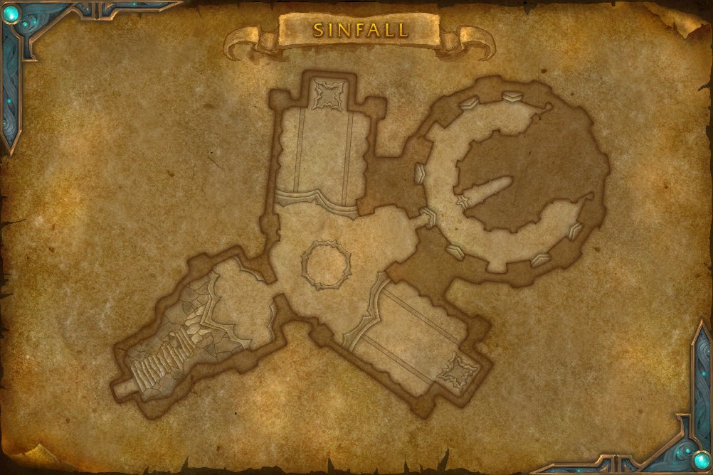 Sinfall map