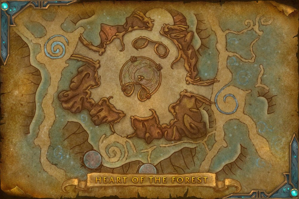 Heart of the Forest map