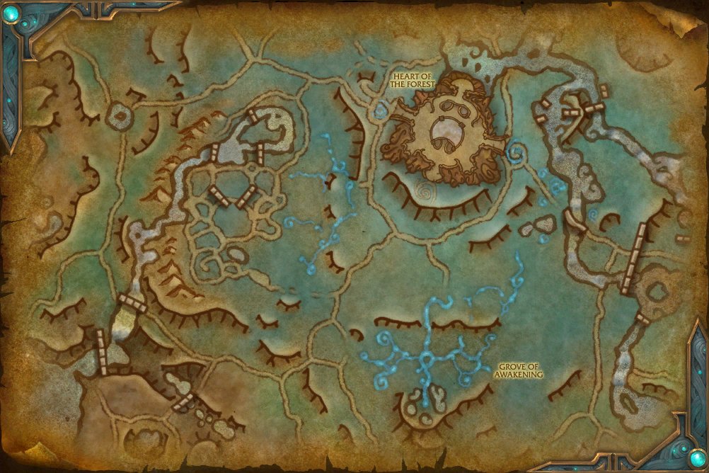 Ardenweald map