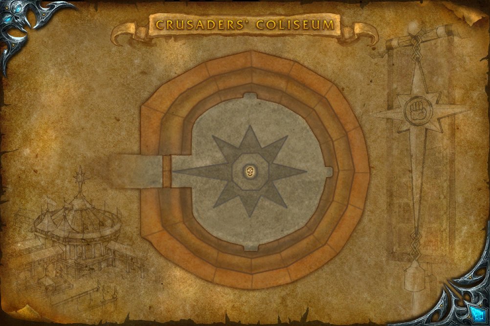 Trial of the Crusader map