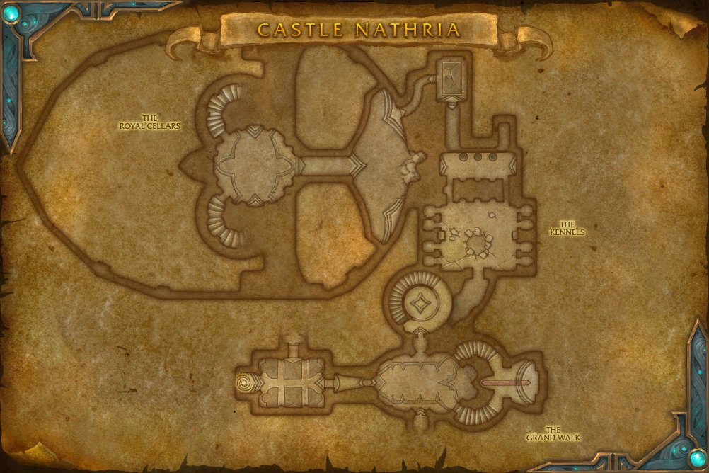 Castle Nathria map