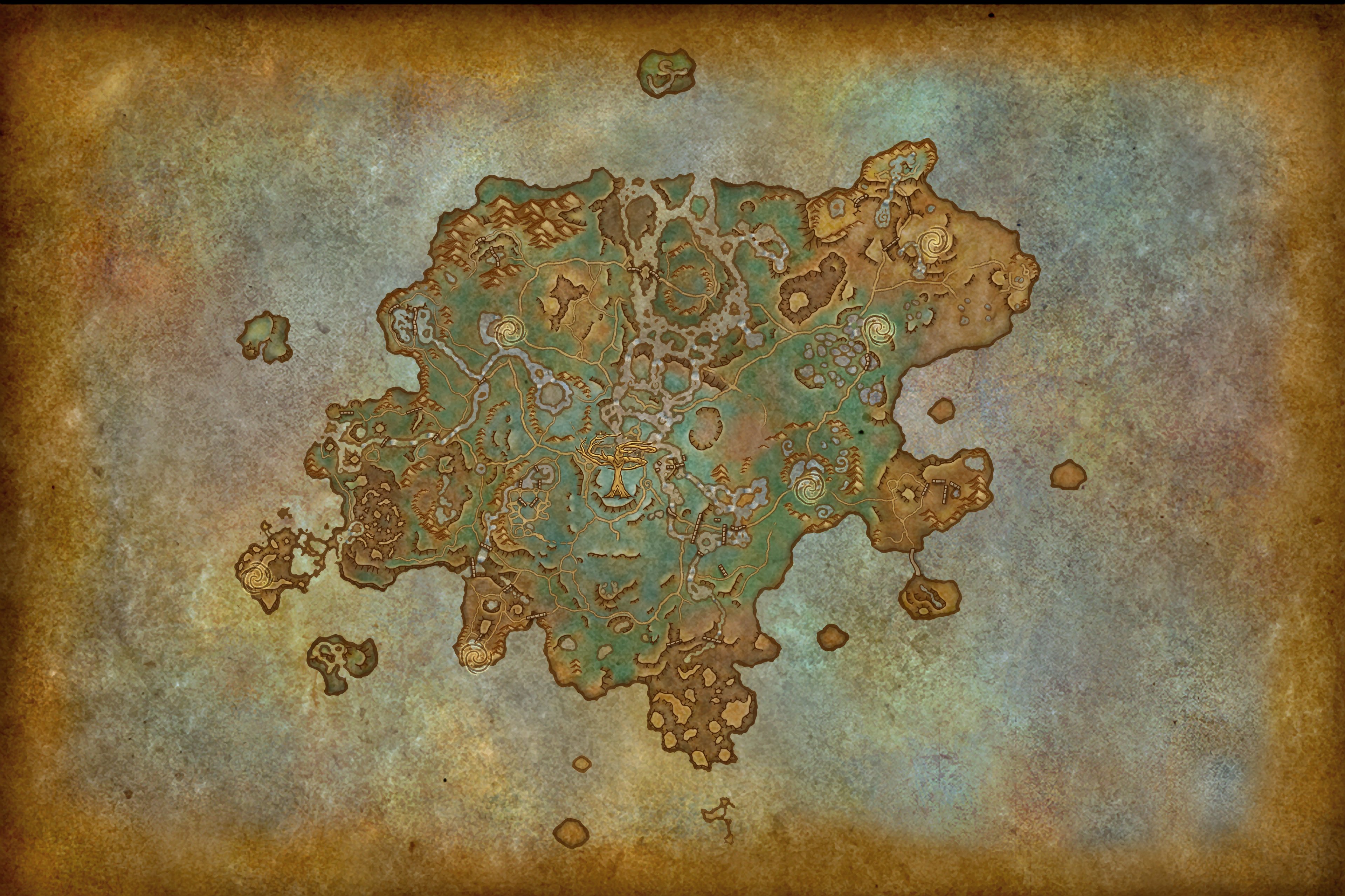 Ardenweald map
