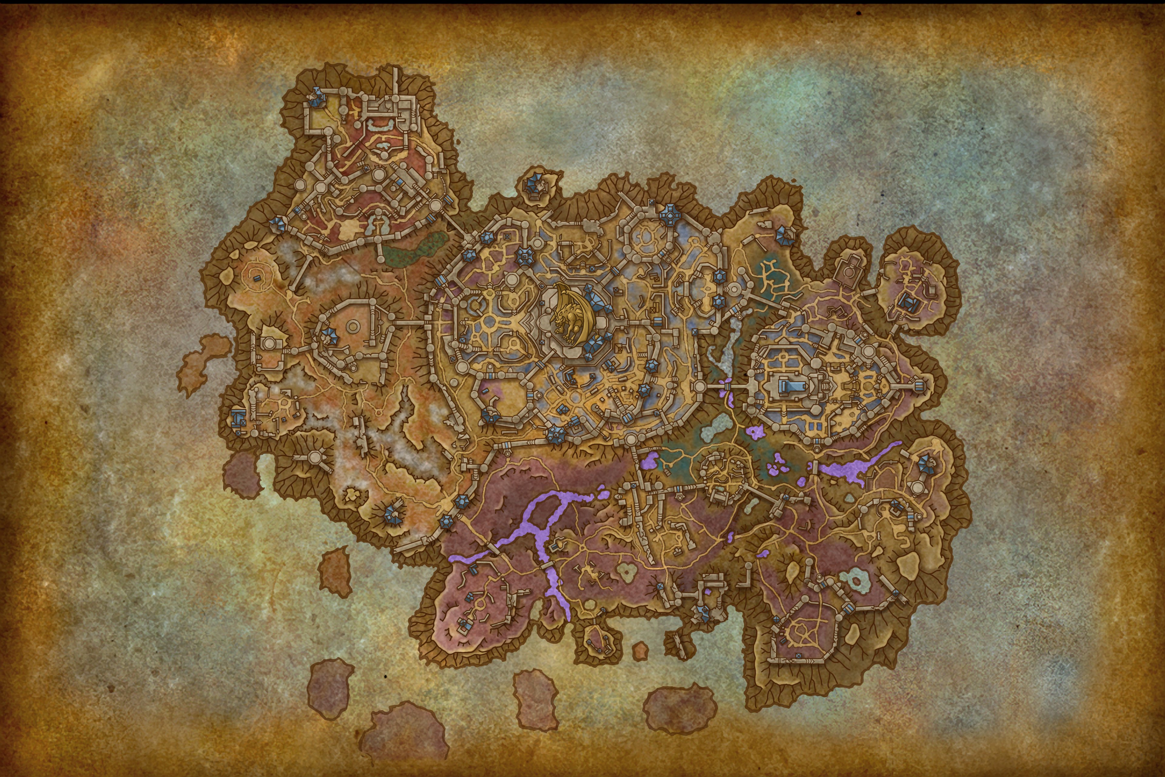 Revendreth map