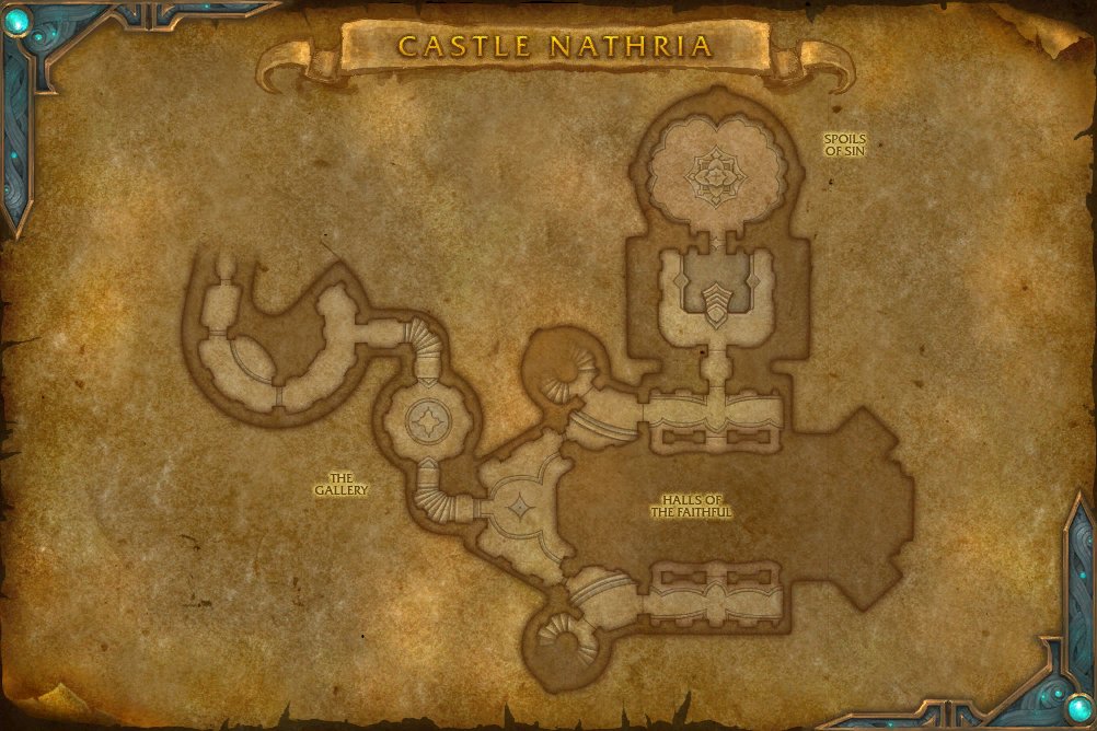 Castle Nathria map