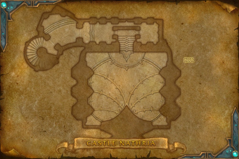 Castle Nathria map