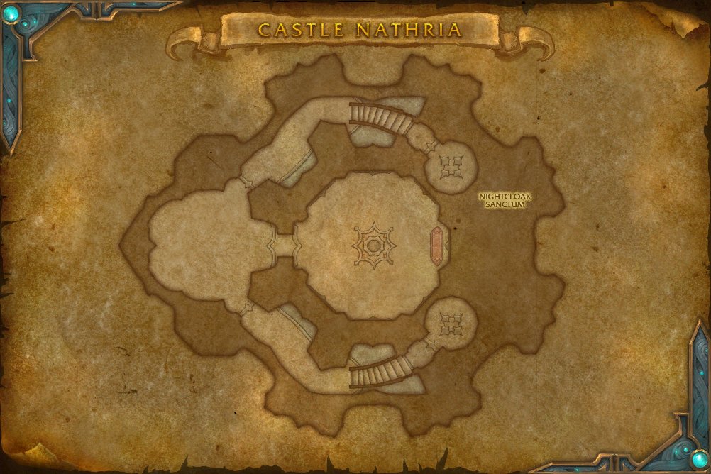 Castle Nathria map