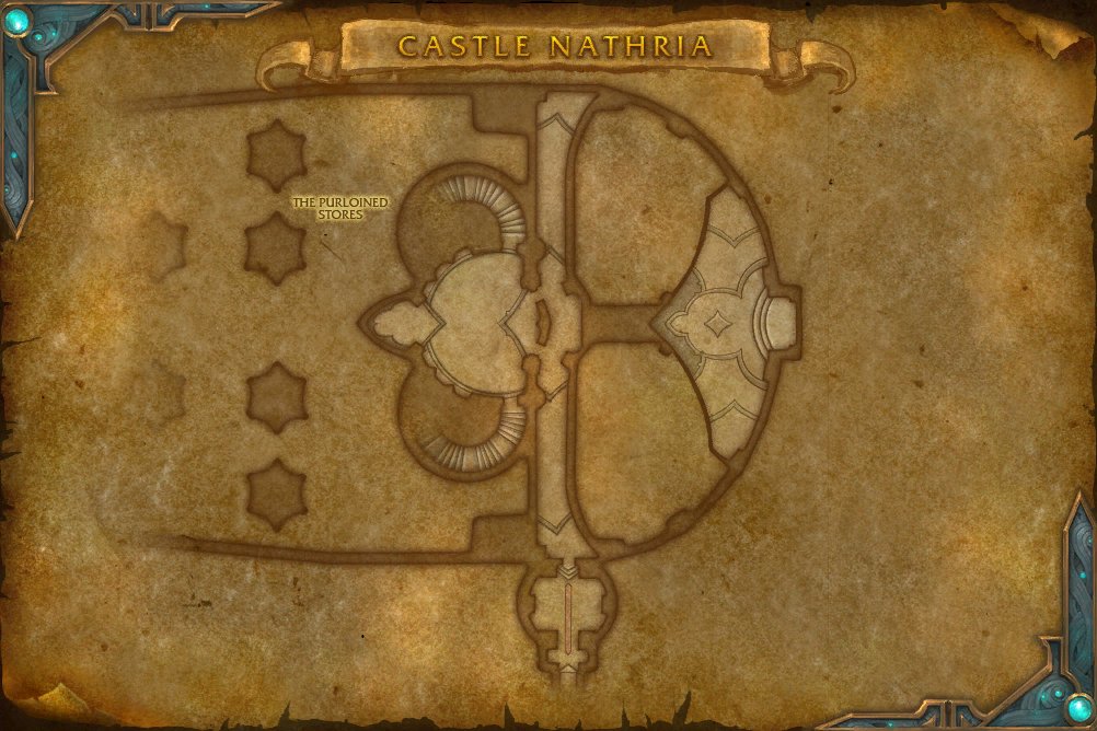 Castle Nathria map