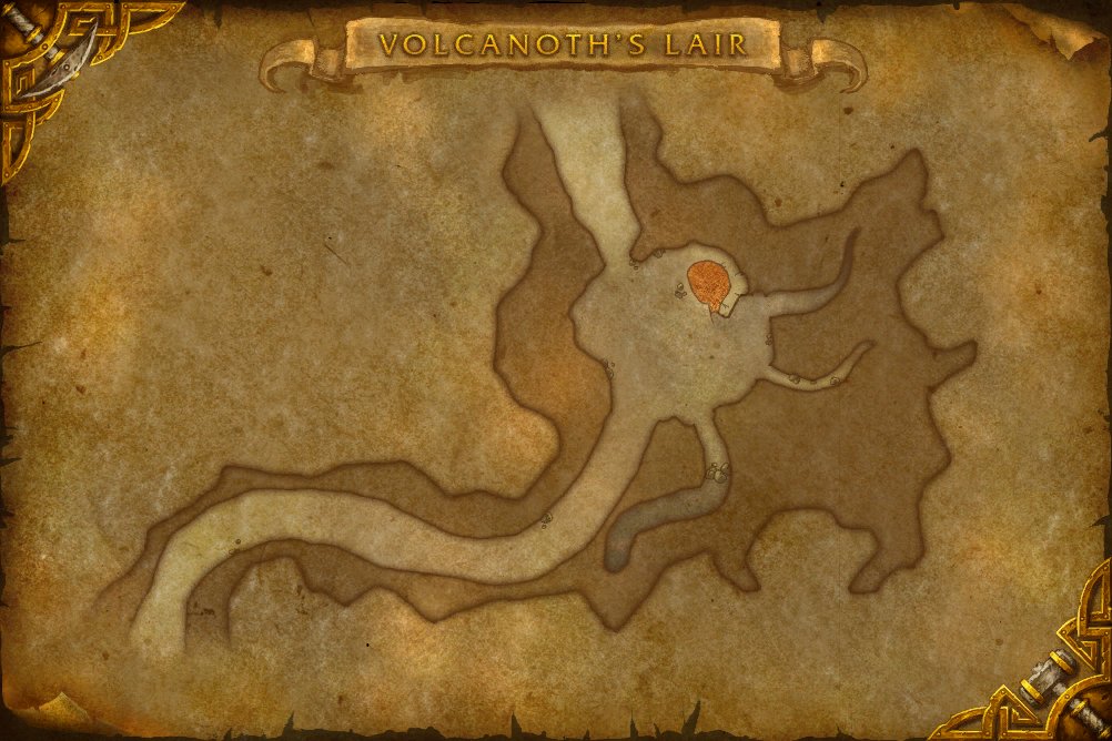 Volcanoth's Lair map
