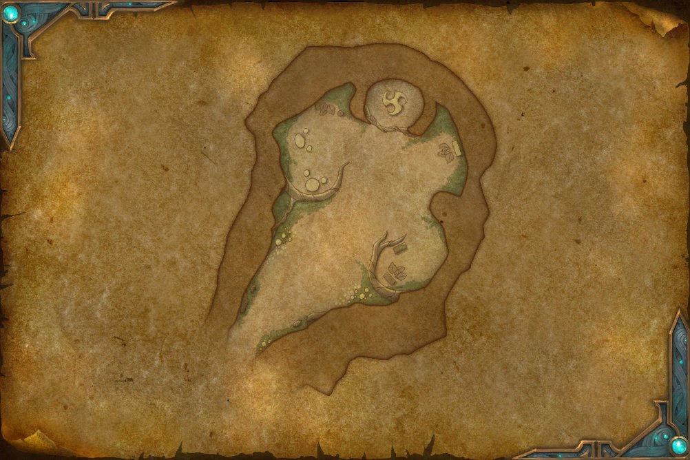 Claw's Edge map