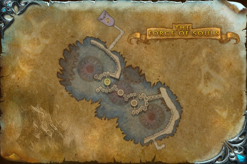 The Forge of Souls map