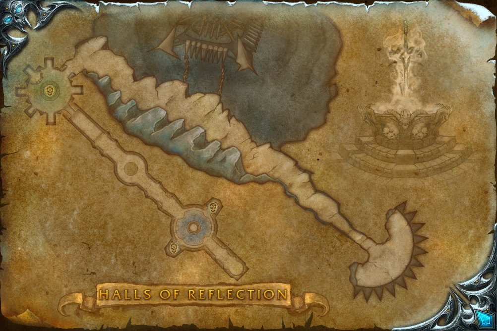 Halls of Reflection map