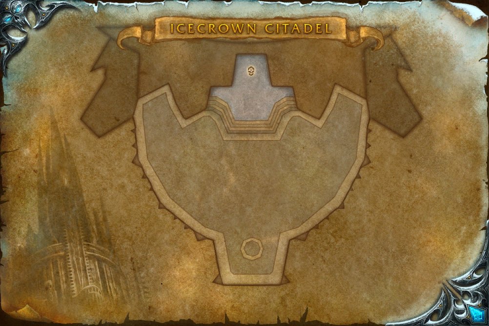 Icecrown Citadel map