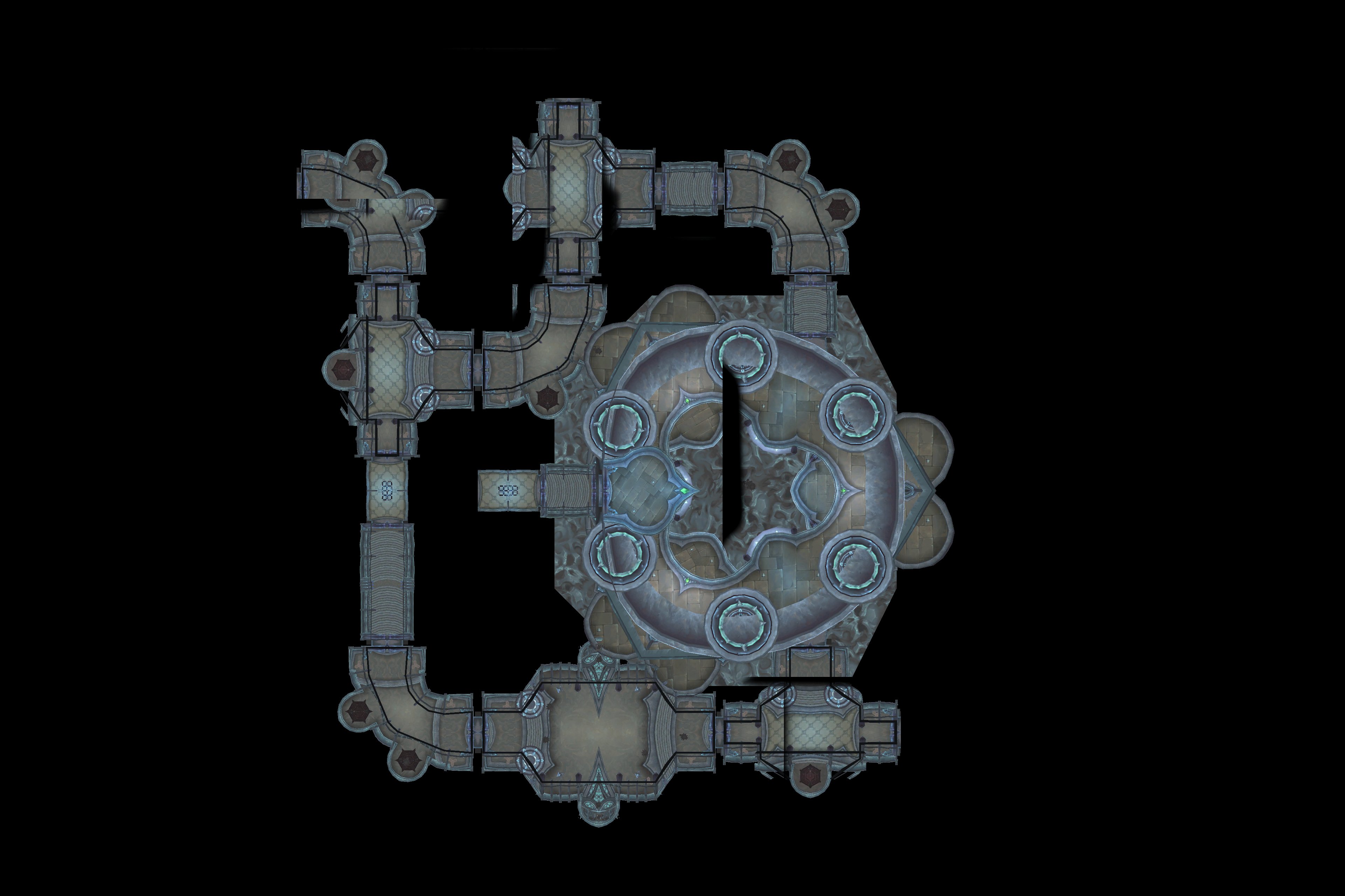 Torghast - Map Floor 21 map