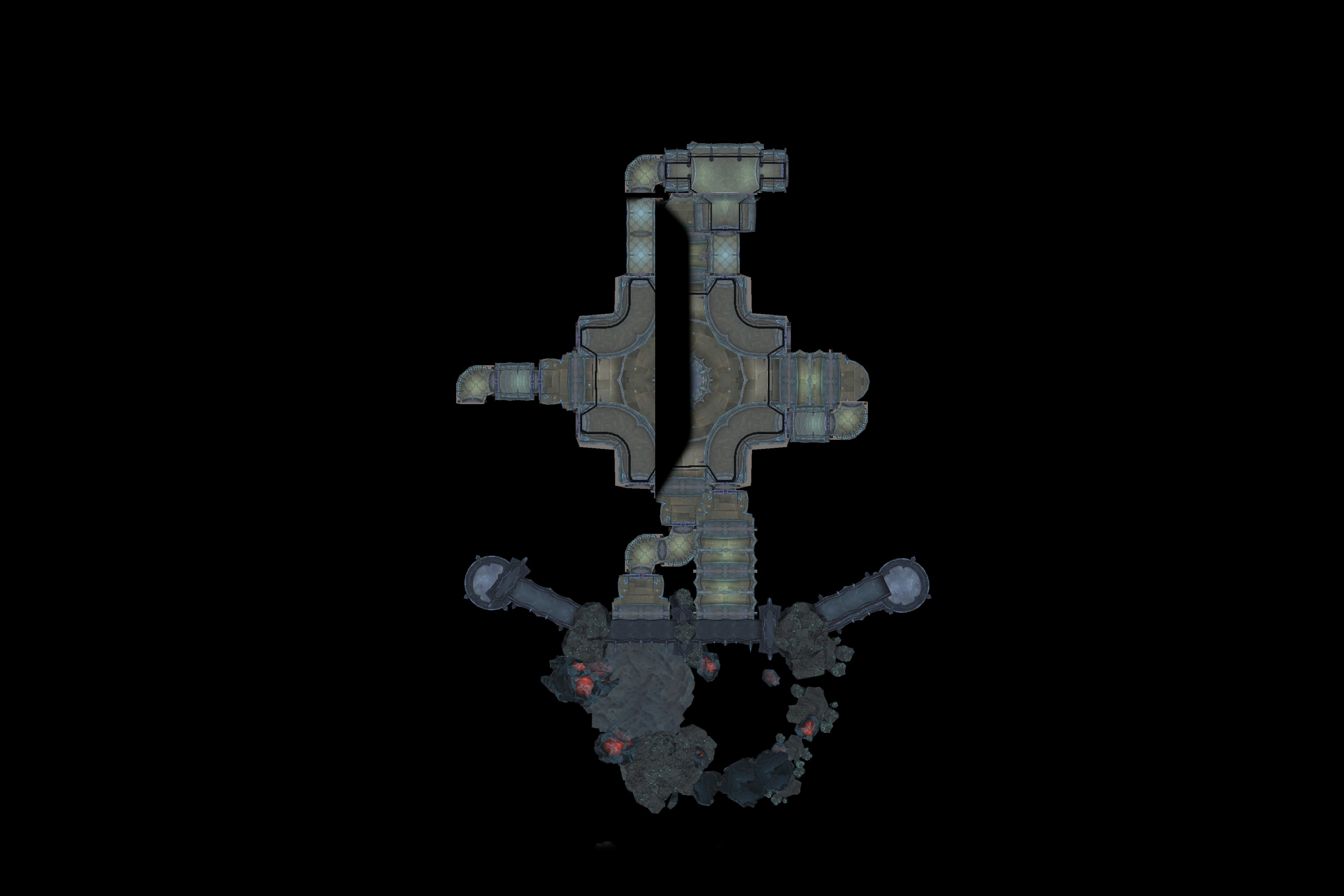 Torghast - Map Floor 91 map