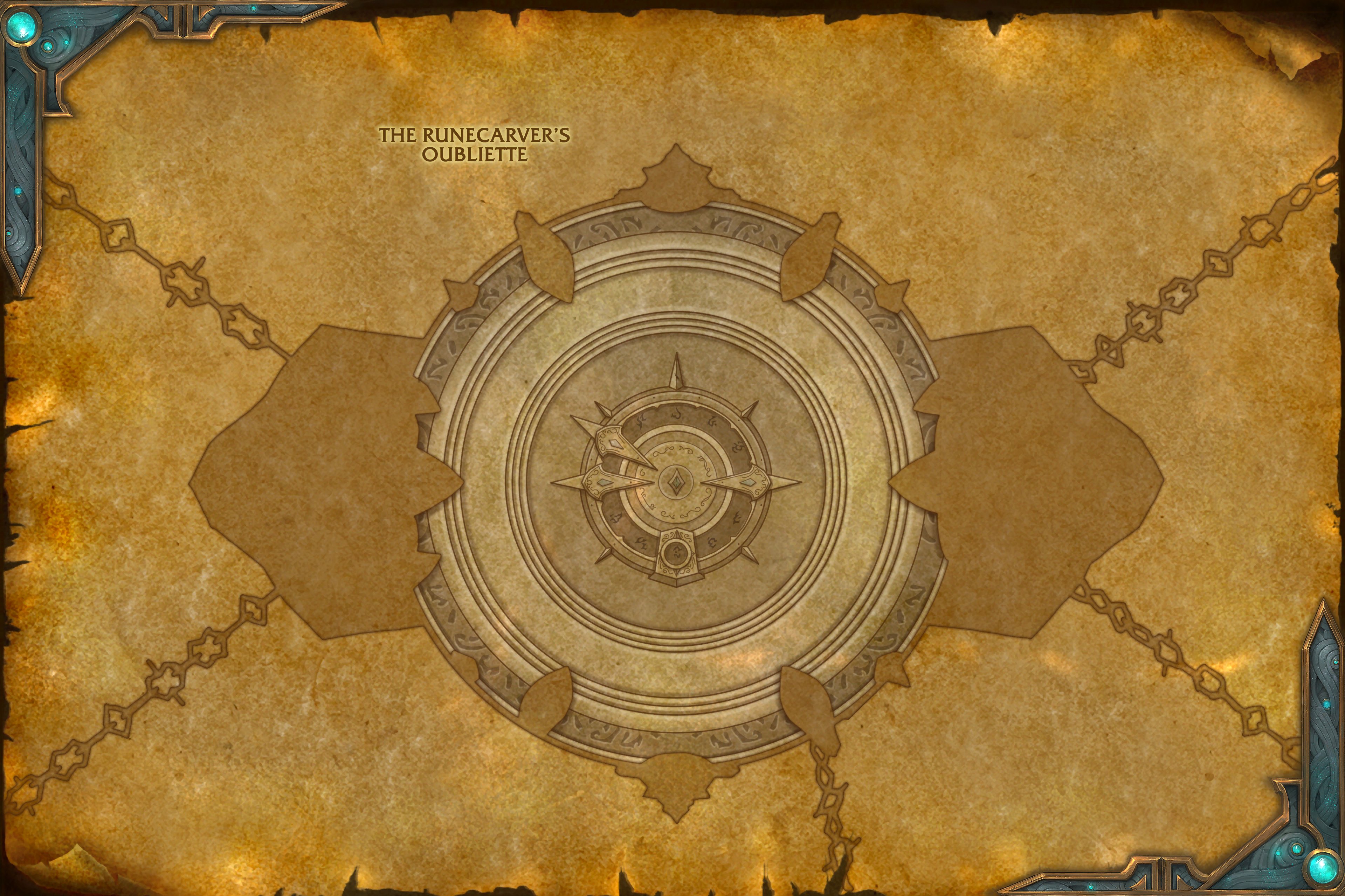 The Runecarver's Oubliette map