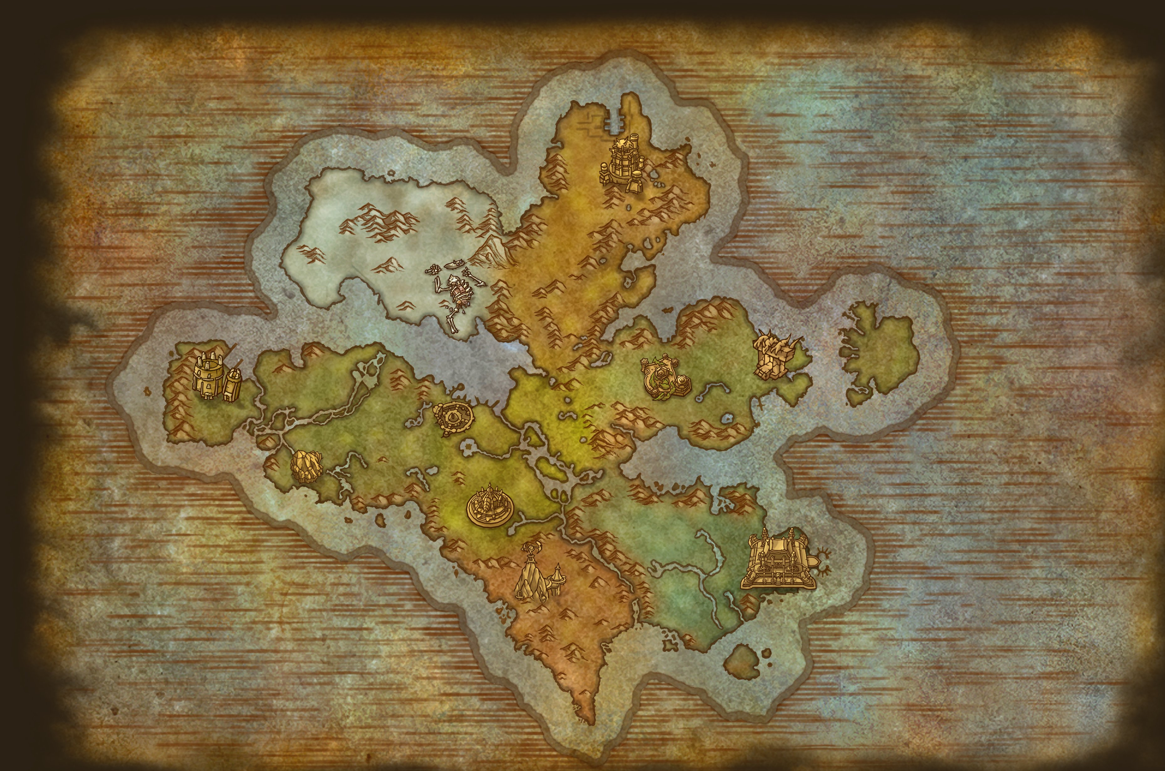 Draenor map
