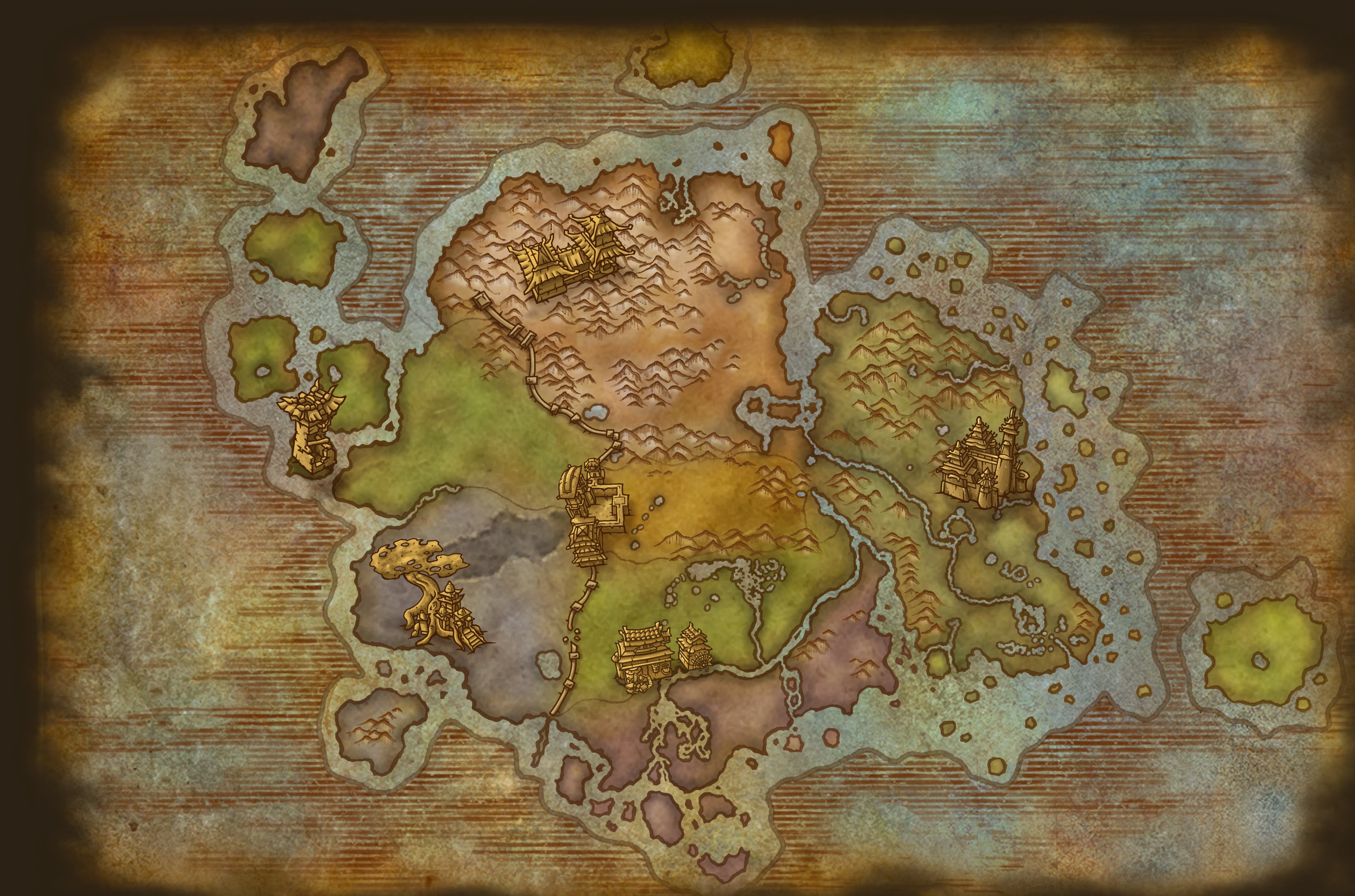 Pandaria map