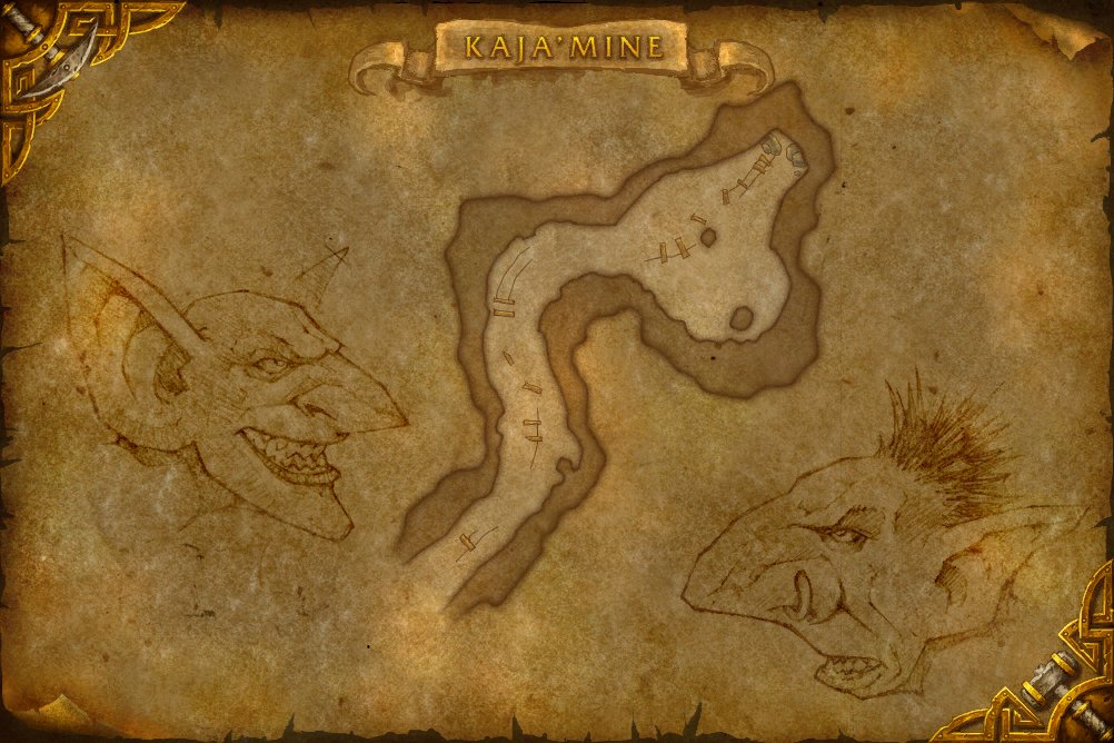 Kaja'mine map