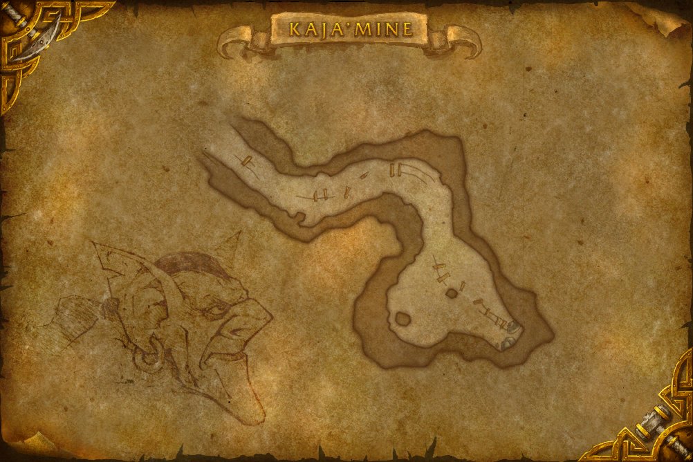 Kaja'mine map