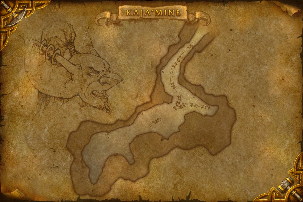 Kaja'mine map