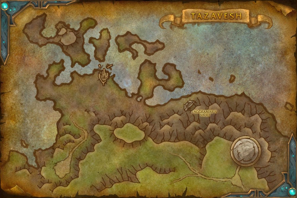 Tazavesh, the Veiled Market map