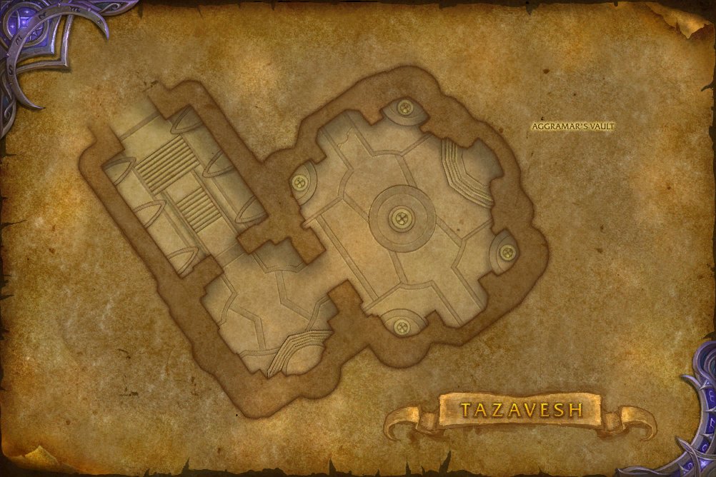 Tazavesh, the Veiled Market map