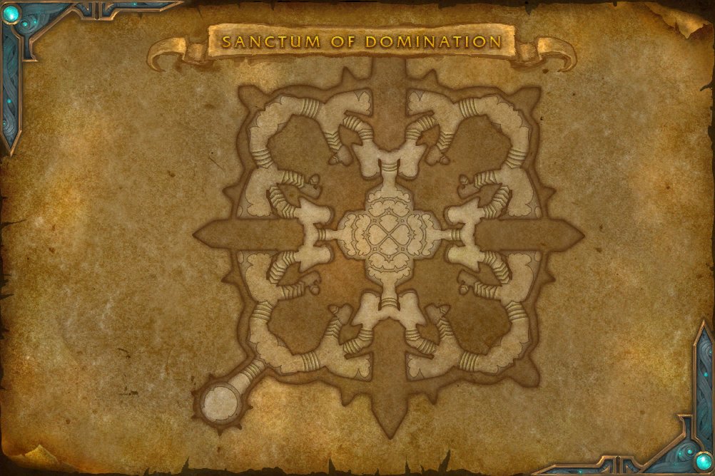 Sanctum of Domination map