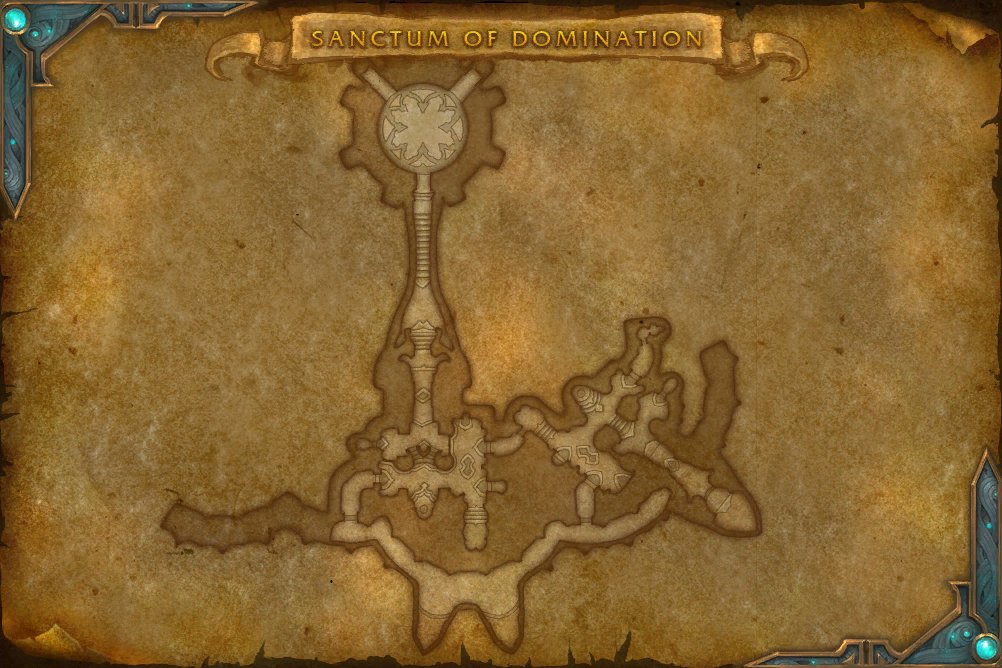 Sanctum of Domination map