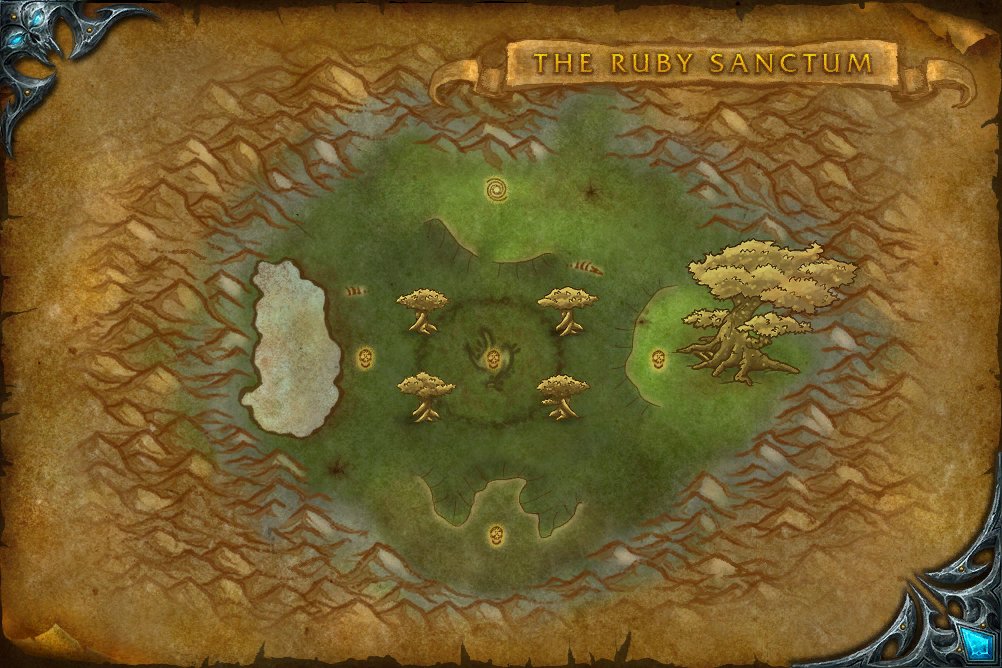 The Ruby Sanctum map