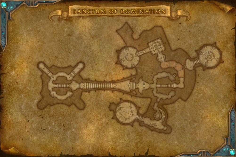 Sanctum of Domination map