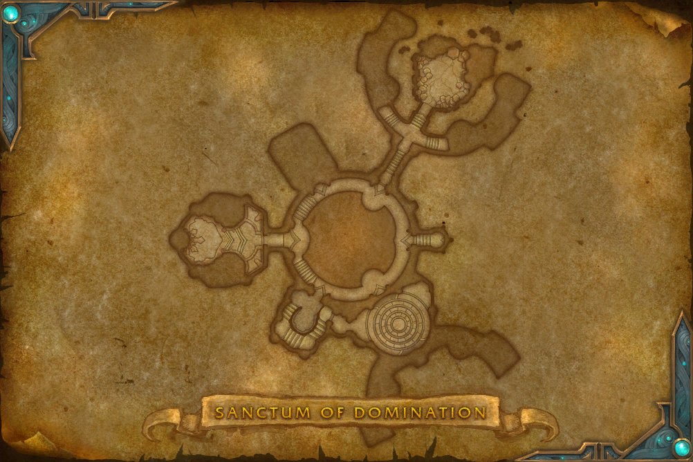 Sanctum of Domination map