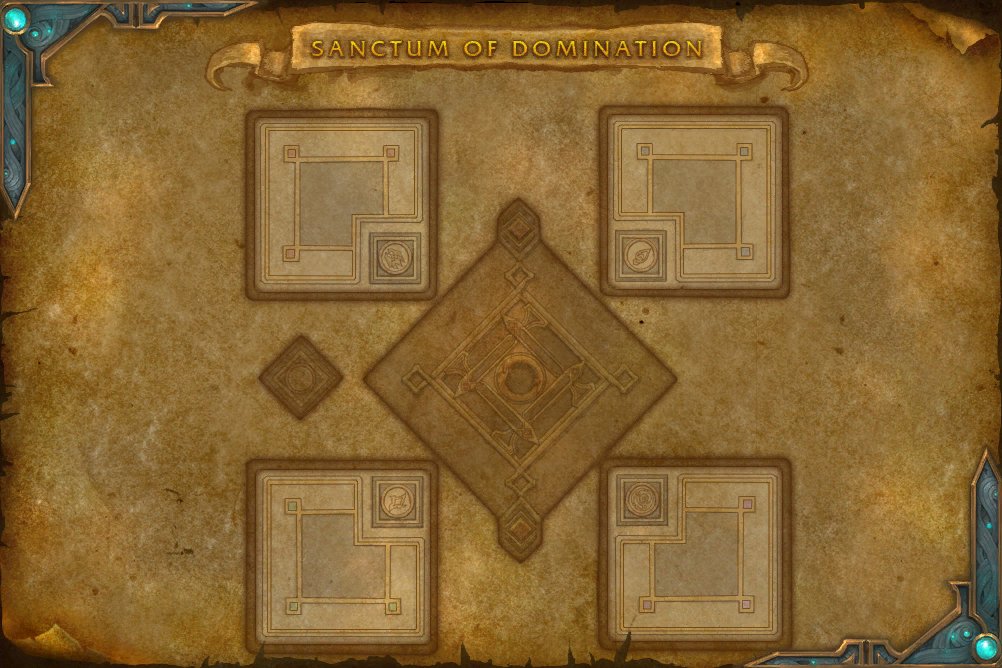 Sanctum of Domination map