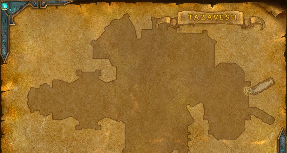 Tazavesh, the Veiled Market map