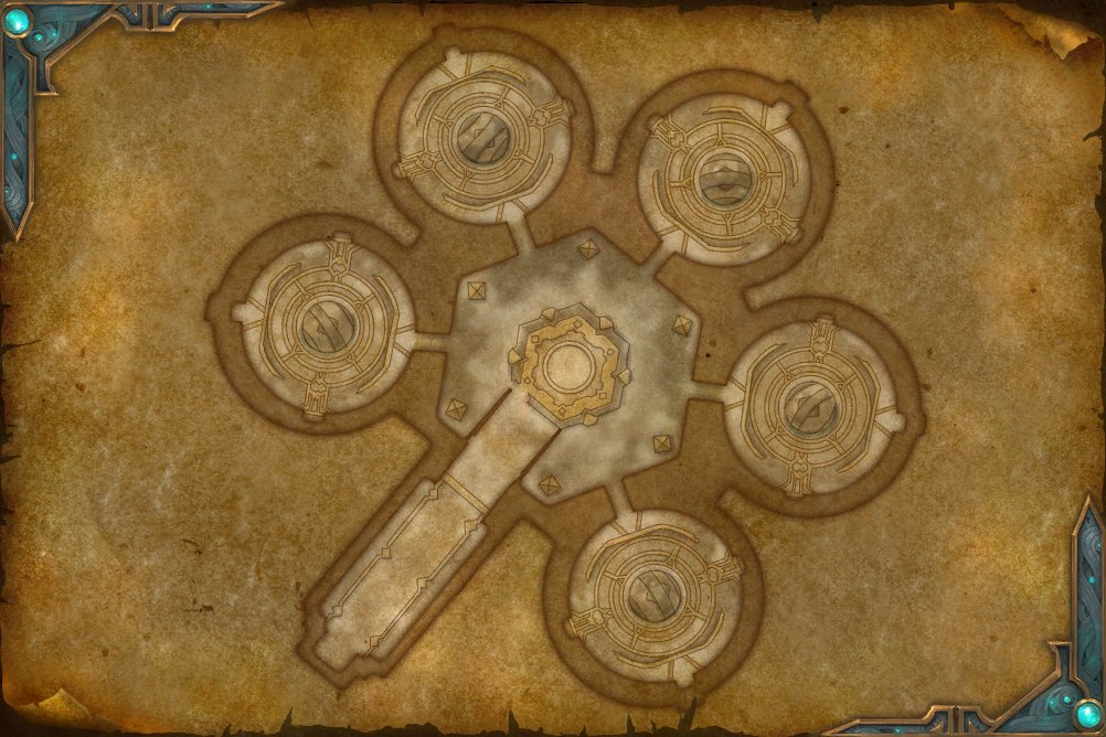 Crypts of the Eternal map