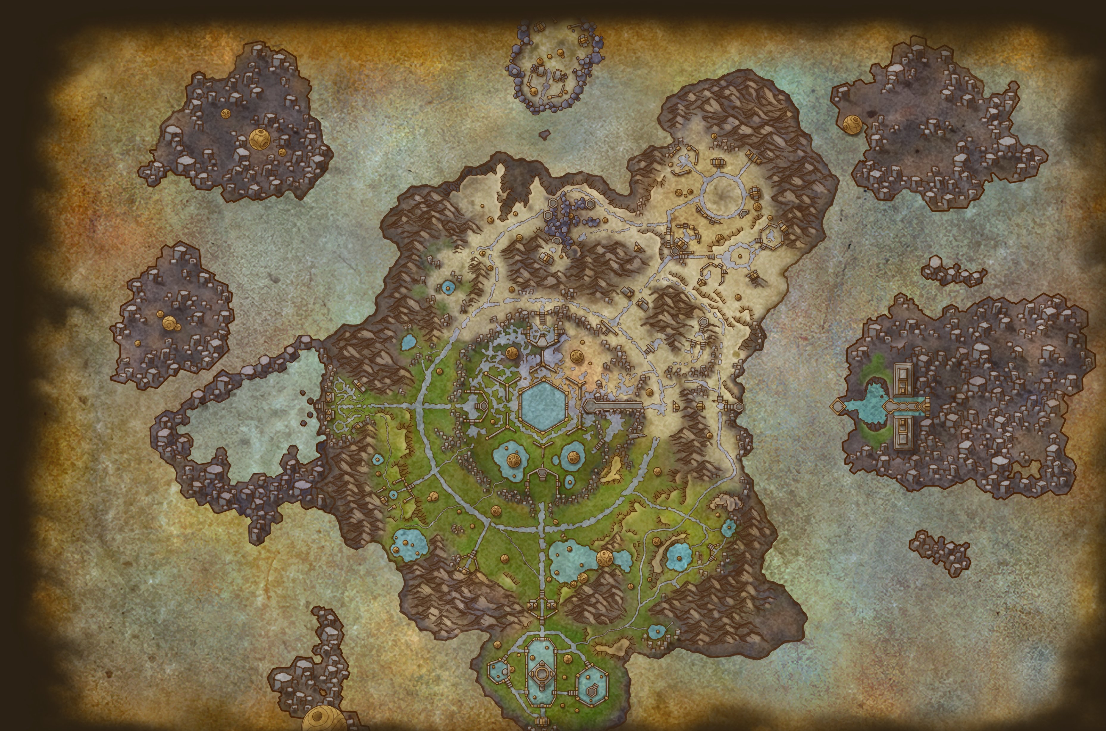 Zereth Mortis map