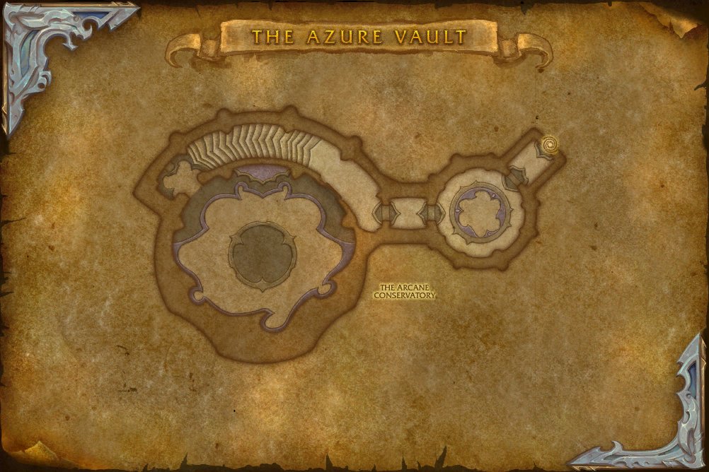The Azure Vault map