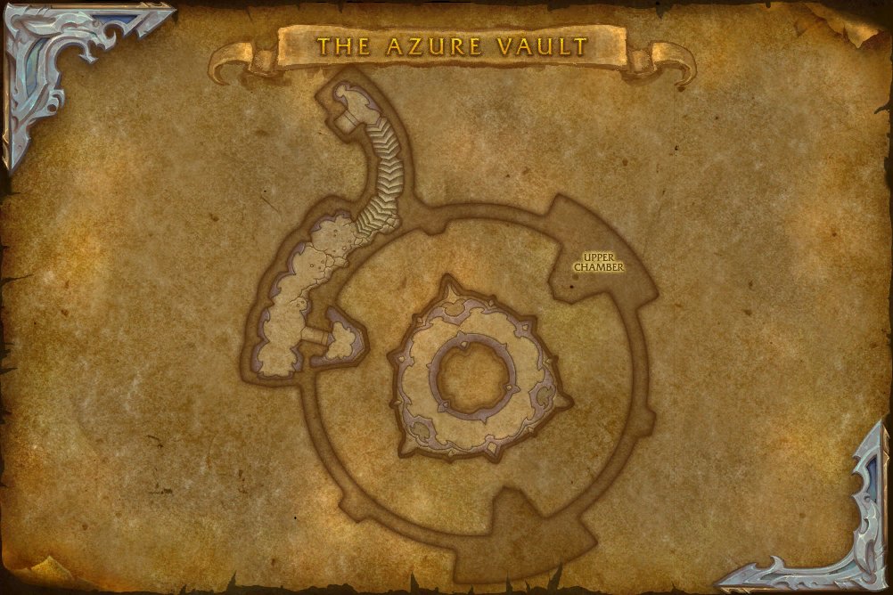 The Azure Vault map