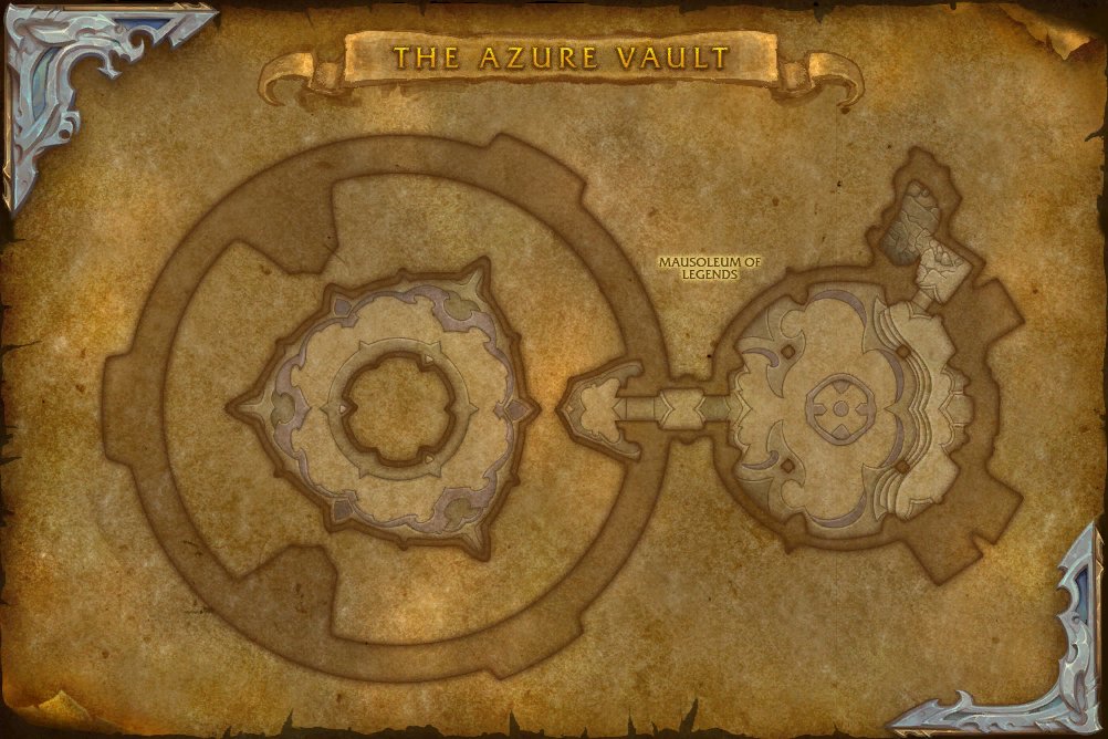 The Azure Vault map