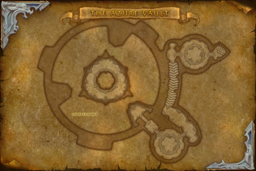The Azure Vault map