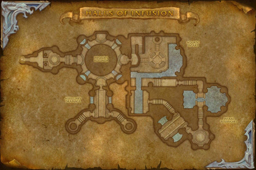 Halls Of Infusion map