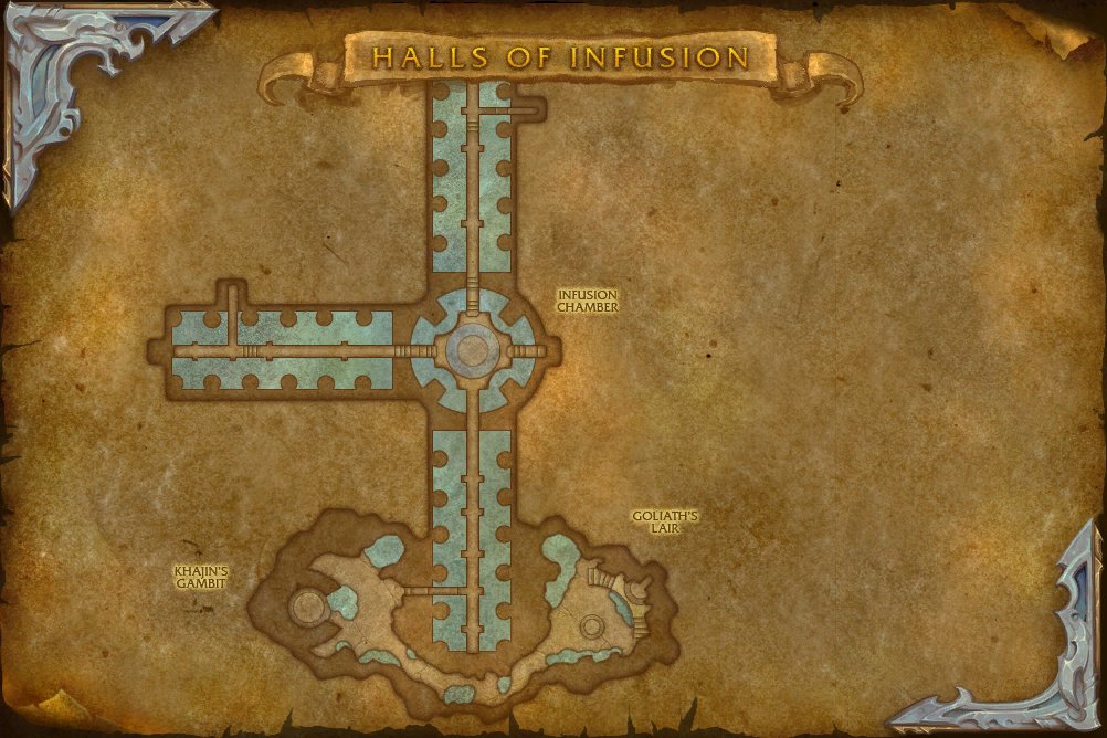Halls Of Infusion map