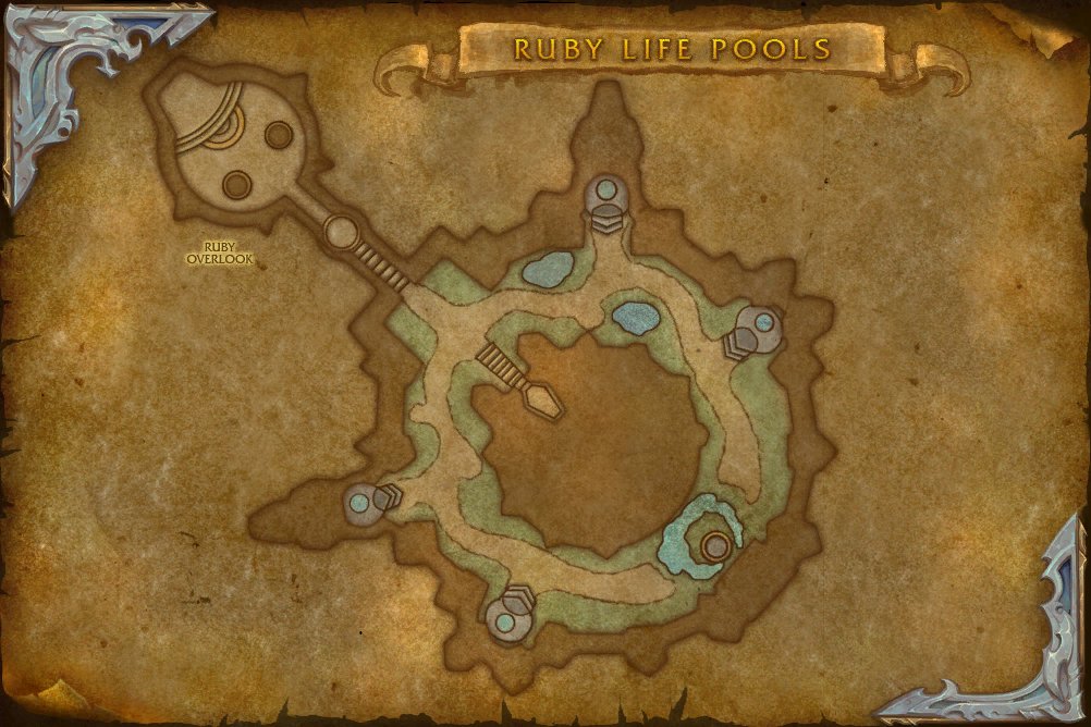Ruby Life Pools map
