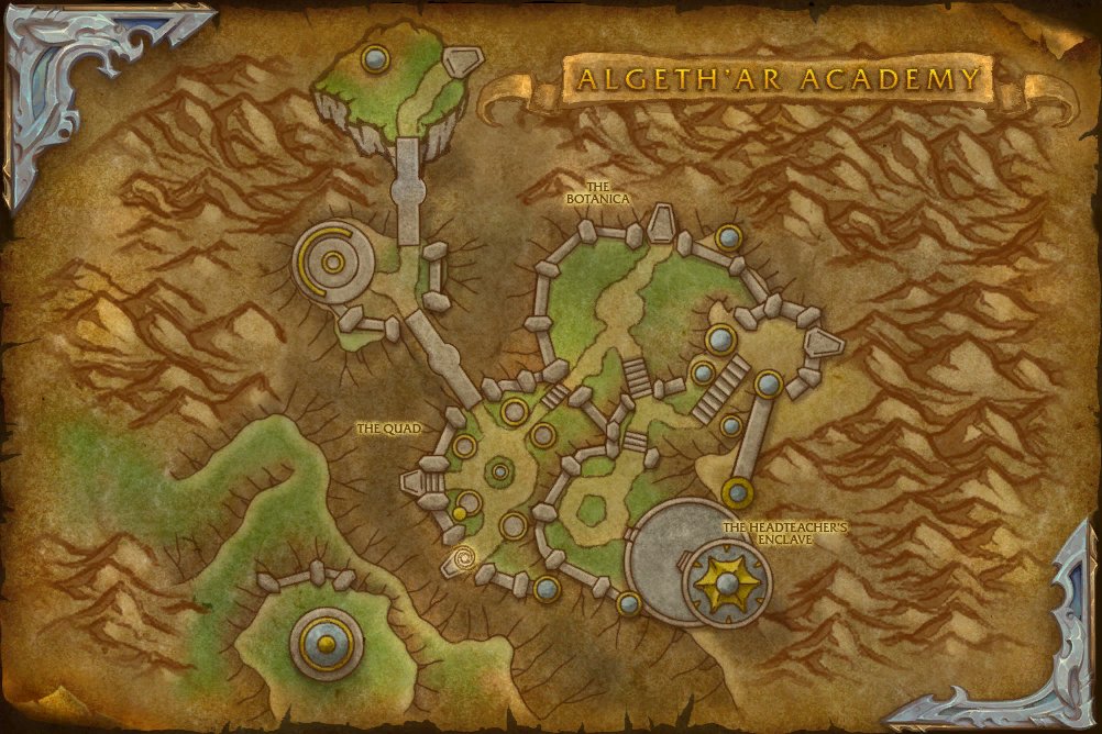 Algeth'ar Academy map