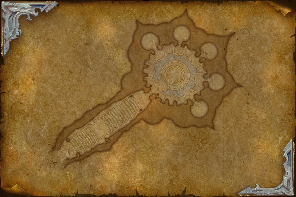 The Siege Creche map